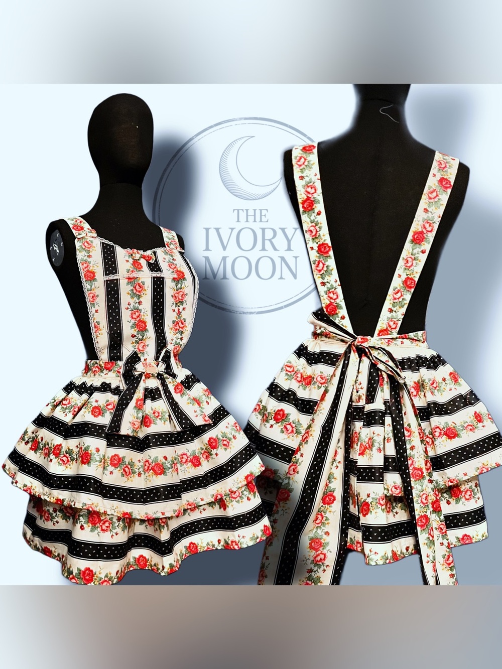 The Ivory Moon - Handmade Apron - Rosita Bonita
